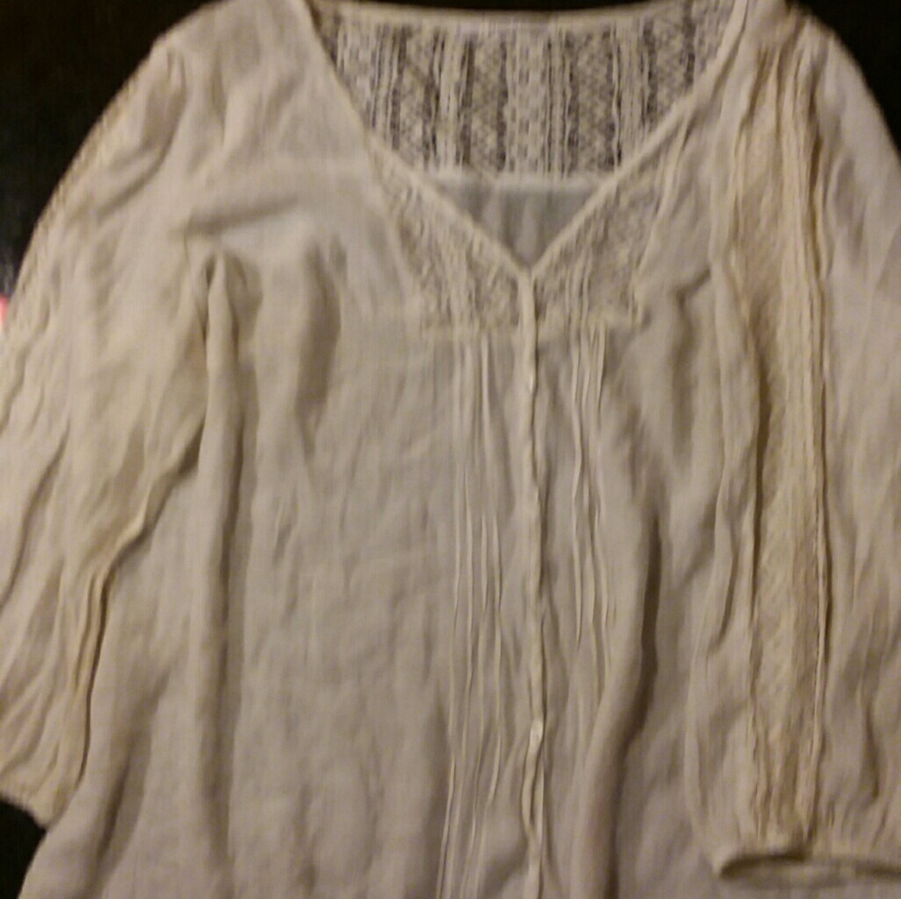 Maurices Gauze Blouse
